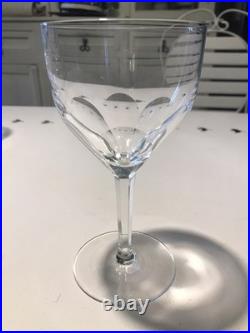 6 Grands Verres À Eau Cristal Tchèque Similaire Bristol St Louis