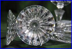 6 SUPERBES FLUTES cristal Saint-Louis modèle FONTAINEBLEAU signées