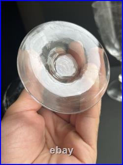 6 Verre A Eau En Cristal Gravé Saint Louis Modèle Cleo Baccarat