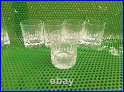 6 Verre A Liqueur Estampiller Saint Louis En Cristal