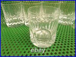 6 Verre A Liqueur Estampiller Saint Louis En Cristal