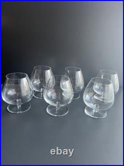 6 Verres À Cognac En Cristal Saint Louis 6 Verres À Cognac En Cristal Saint Louis