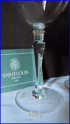 6 Verres A Eau Cristal St Louis Modele Grand Lieu Neuf En Coffret