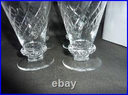 6 Verres À Vin Cristal Saint Louis Estampillés Art Déco Crystal Glasses Baccart
