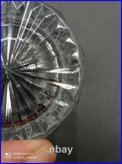 6 Verres Gobelets en Cristal de SAINT-LOUIS modèle TRIANON, H 11 cm, signé 6 Verres Gobelets en Cristal de SAINT-LOUIS modèle TRIANON, H 11 cm, signé