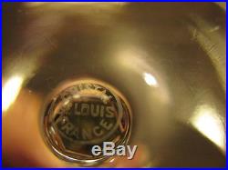 6 Verres Roemer en cristal de Saint Louis doublé et coloré. Modèle Traminer