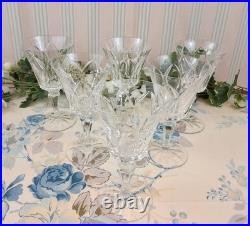 6 Verres à eau en Cristal Saint Louis modèle Camargue