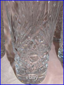 6 Verres gobelets forme américaine cristal taillé Saint-Louis catalogue 1904 6 Verres gobelets forme américaine cristal taillé Saint-Louis catalogue 1904