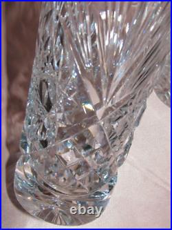 6 Verres gobelets forme américaine cristal taillé Saint-Louis catalogue 1904