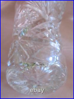 6 Verres gobelets forme américaine cristal taillé Saint-Louis catalogue 1904