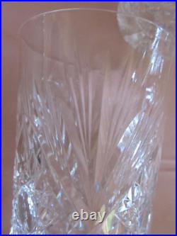 6 Verres gobelets forme américaine cristal taillé Saint-Louis catalogue 1904