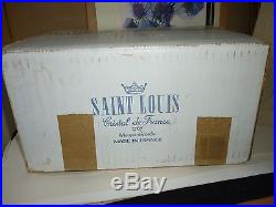 6 Verres à vin en cristal taillés St Louis modèle Provence tous estampillés