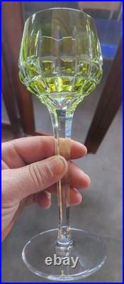 6 ancien verres Saint Louis