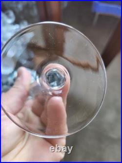 6 ancien verres Saint Louis