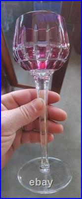 6 ancien verres Saint Louis