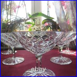 6 coupes a champagne cristal de saint louis modèle ADOUR signé