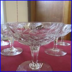 6 coupes à champagne en cristal de saint louis modèle à définir 6 coupes à champagne en cristal de saint louis modèle à définir