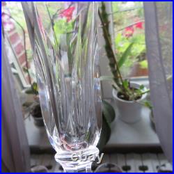 6 flûtes à champagne en cristal de saint louis modèle Cerdagne L2