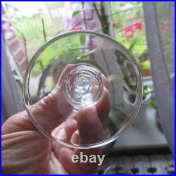 6 flûtes à champagne en cristal de saint louis modèle Cerdagne L2