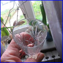 6 flûtes à champagne en cristal saint louis modèle chantilly signée 3