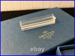 6 portes couteaux en cristal de Saint Louis (prix des 6)