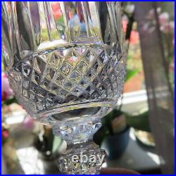 6 verre vin en cristal de saint louis modèle tommy signé H 13,8 cm