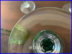 6 verres Rohmer Chantilly en cristal de Saint Louis (prix des 6 verres)