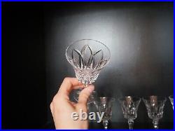 6 verres à Vin blanc cristal taillé Saint ST Louis modèle Camargue 13,3 cm