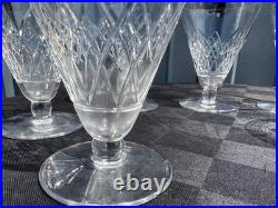 6 verres à eau cristal Saint Louis Astrid Art Déco