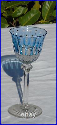 6 verres à eau cristal de couleur Saint Louis modèle Tommy (prix pour 6 verres)