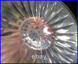 6 verres à eau cristal de couleur Saint Louis modèle Tommy (prix pour 6 verres)