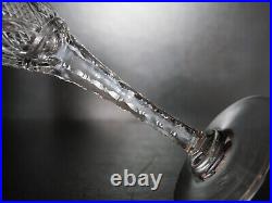 6 verres a eau cristal taillé Saint ST Louis modèles Nelly 19,1 cm