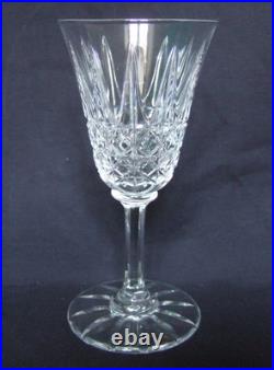 6 verres à eau en cristal de Saint Louis, modèle Tarn 16,2cm signés