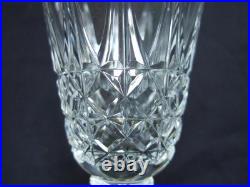 6 verres à eau en cristal de Saint Louis, modèle Tarn 16,2cm signés