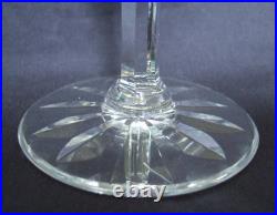 6 verres à eau en cristal de Saint Louis, modèle Tarn 16,2cm signés