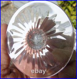 6 verres à eau en cristal de Saint Louis modèle Tommy (prix pour 6 verres)