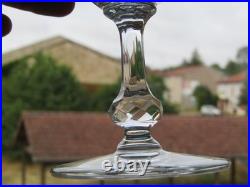 6 verres à eau en cristal de saint louis modèle Massenet lot B