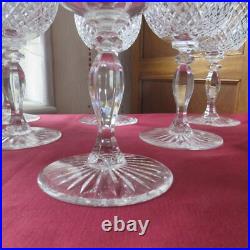 6 verres a eau en cristal de saint louis modèle tacite H 17 cm 6 verres a eau en cristal de saint louis modèle tacite H 17 cm