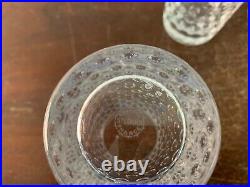 6 verres à orangeade Bubble en cristal de Saint Louis (prix à la pièce)