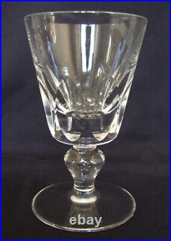 6 verres à porto cristal de St Louis modèle Jersey 10,5cm signés 6 verres à porto cristal de St Louis modèle Jersey 10,5cm signés