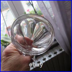 6 verres a porto en cristal de saint louis modèle joseph H 14 cm