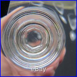 6 verres a vin N 4 en cristal de saint louis modèle Massenet H 13 cm