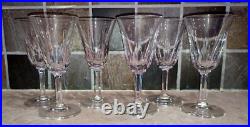 6 verres à vin cristal de Saint Louis modèle Cerdagne 14cm