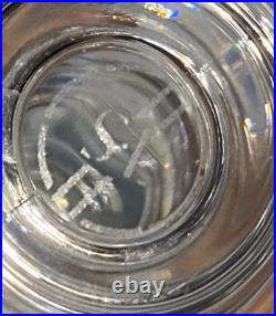 6 verres à vin cristal de Saint Louis modèle Manet (2)