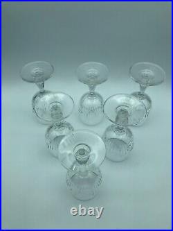 6 verres a vin cristal saint louis modèle liane en boîte