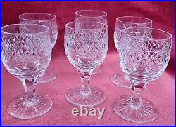 6 verres à vin en cristal Saint Louis modèle celtique 6 verres à vin en cristal Saint Louis modèle celtique