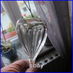 6 verres a vin en cristal de saint louis modèle joseph H 15 cm