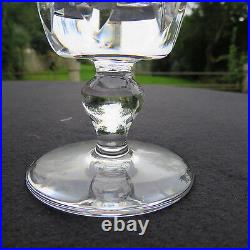 6 verres à vin en cristal saint louis jersey pour le paquebot France H 11,2 cm 3