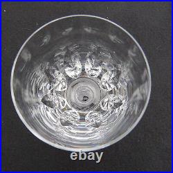 6 verres à vin en cristal saint louis jersey pour le paquebot France H 11,2 cm 3