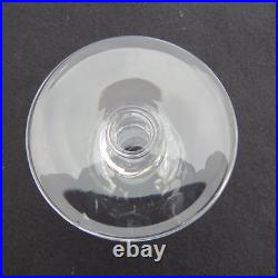 6 verres à vin en cristal saint louis jersey pour le paquebot France H 11,2 cm 3